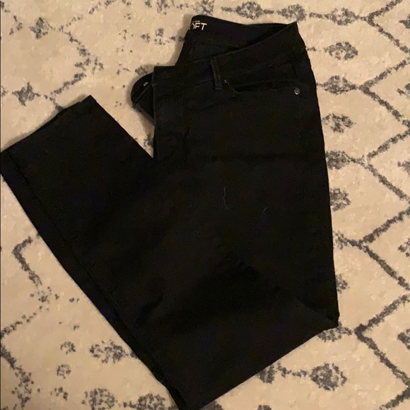 LOFT Denim - Loft black jeans